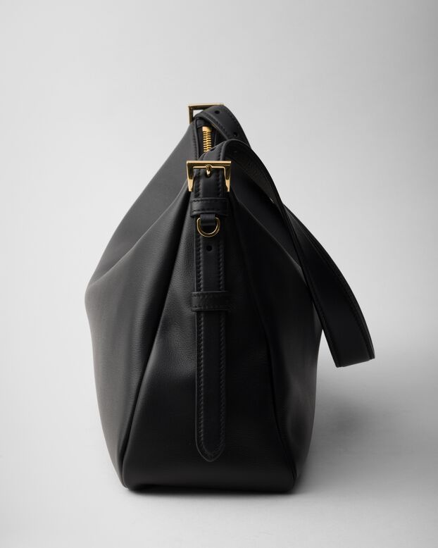 Prada Aim&eacute;e large leather shoulder bag, , hi-res