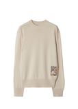 Check Label Wool Sweater, , hi-res