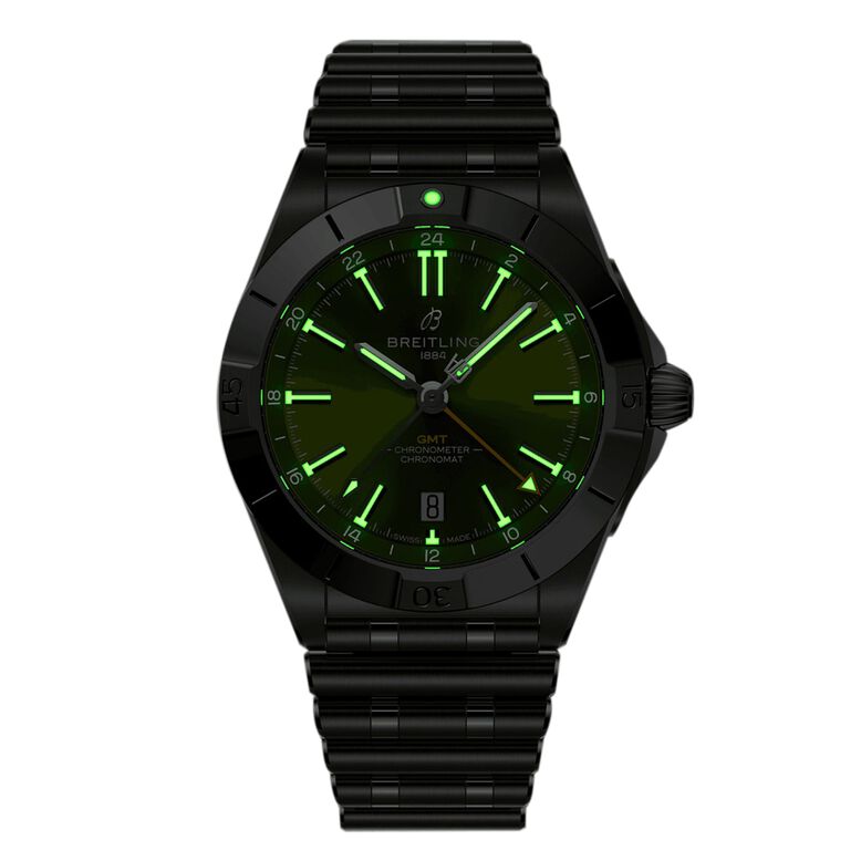 Chronomat Automatic GMT Giannis Antetokounmpo 40mm Mens Watch Green, , hi-res