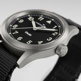 Khaki Field 38mm Unisex Watch Black, , hi-res