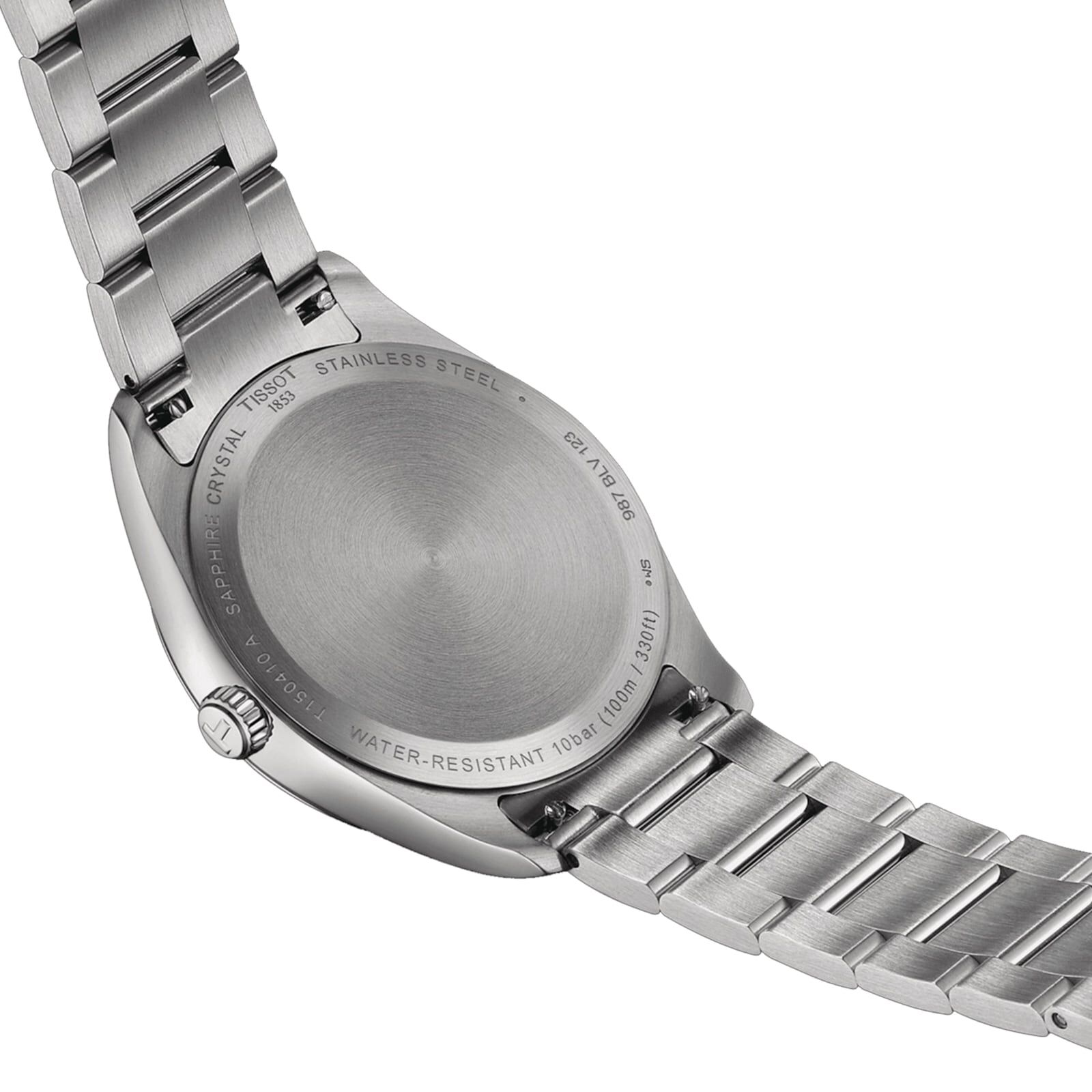 Tissot PR100 Blue 40mm Mens Watch Fine Watches | Heathrow Reserve