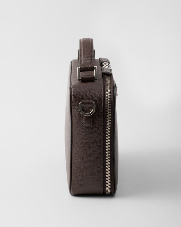 Medium Prada Brique Saffiano leather bag, , hi-res