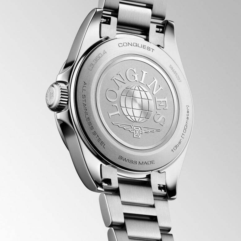 Conquest Quartz 30mm Ladies Watch Mother Of Pearl, , hi-res