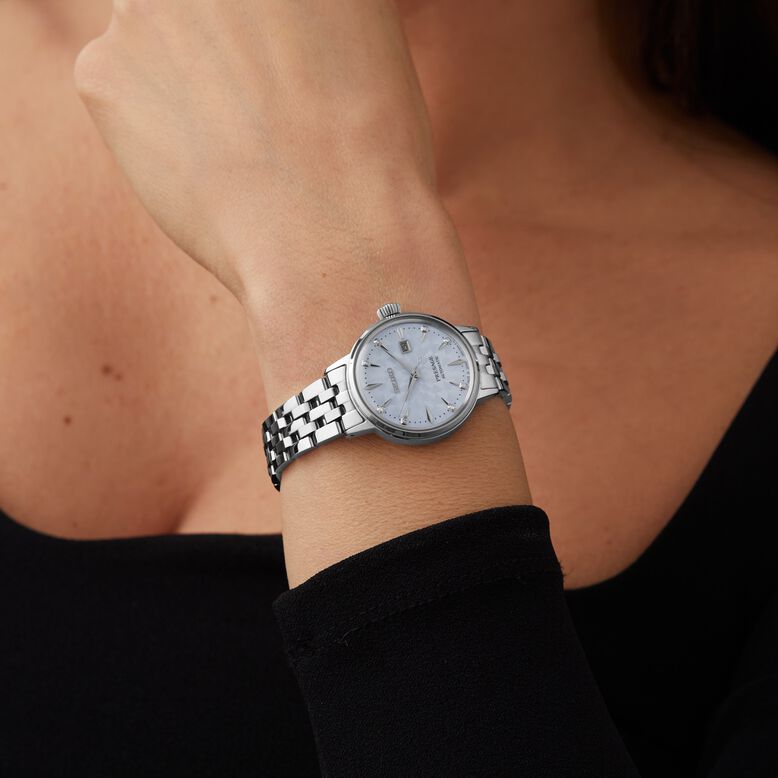 Presage Cocktail Time 'Skydiving' Diamond Twist Ladies Watch, , hi-res