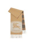 Reversible Knight Stamp Scarf, , hi-res