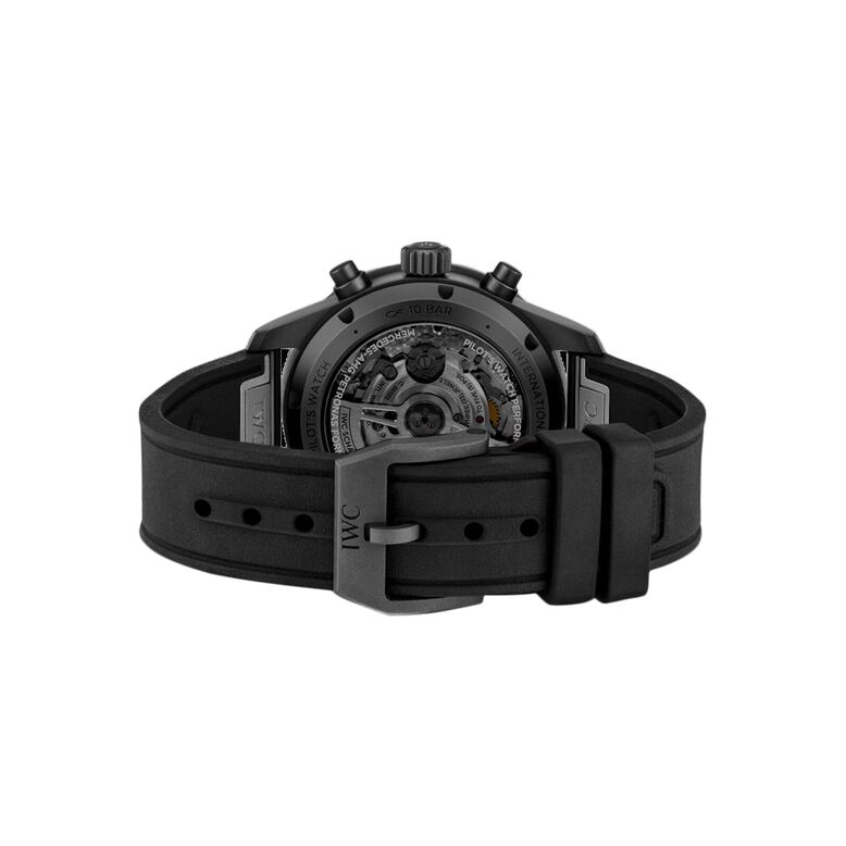 Pilot Performance Chronograph 41mm Mercedes AMG Petronas Formula OneTM Team Mens Watch Black Rubber, , hi-res