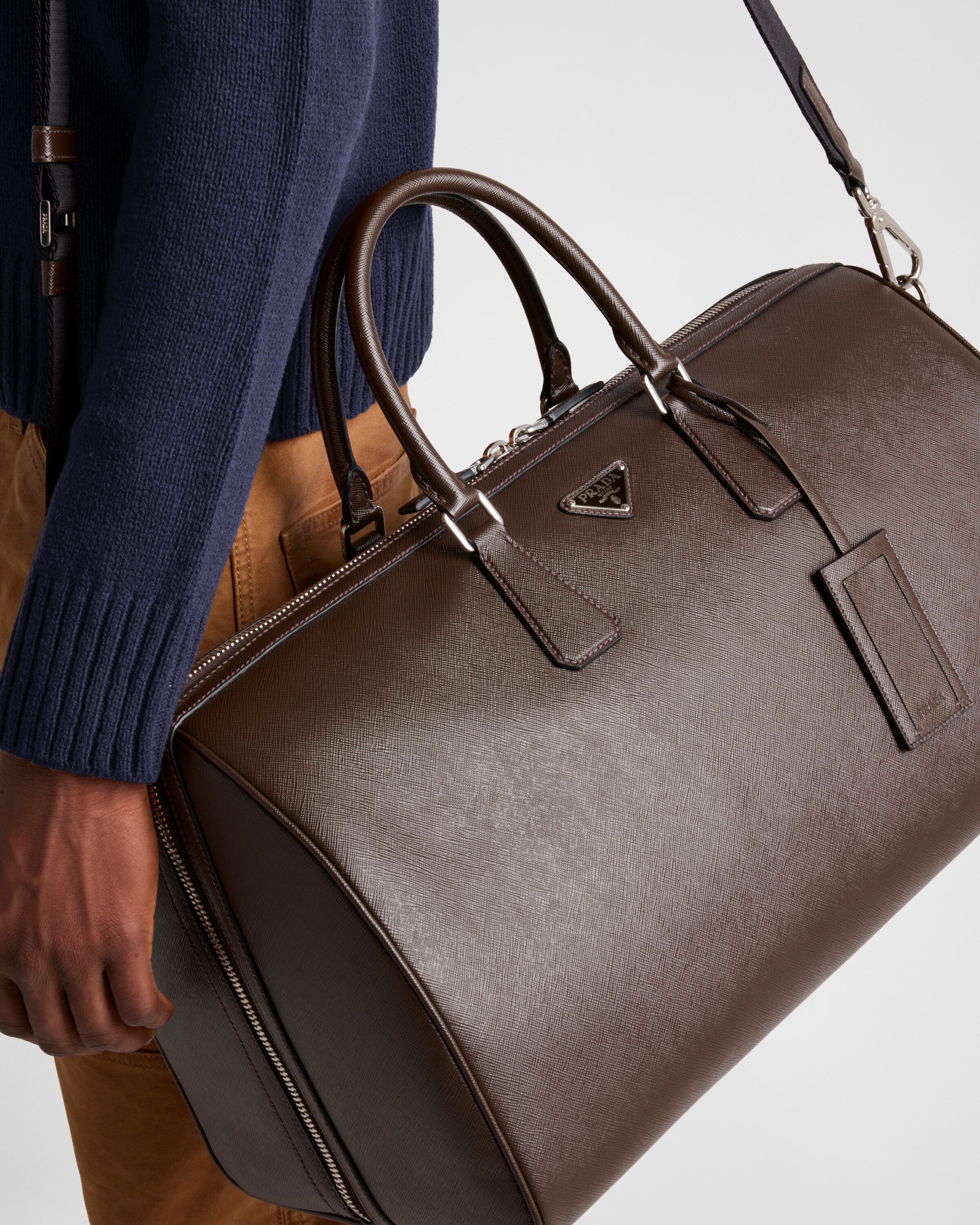 Prada Saffiano Leather Travel Bag Travel | Heathrow Reserve & Collect