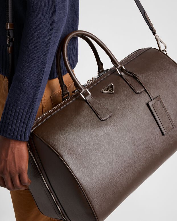 Saffiano Leather Travel Bag, , hi-res