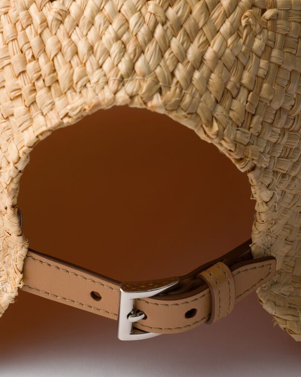 Raffia hat, , hi-res
