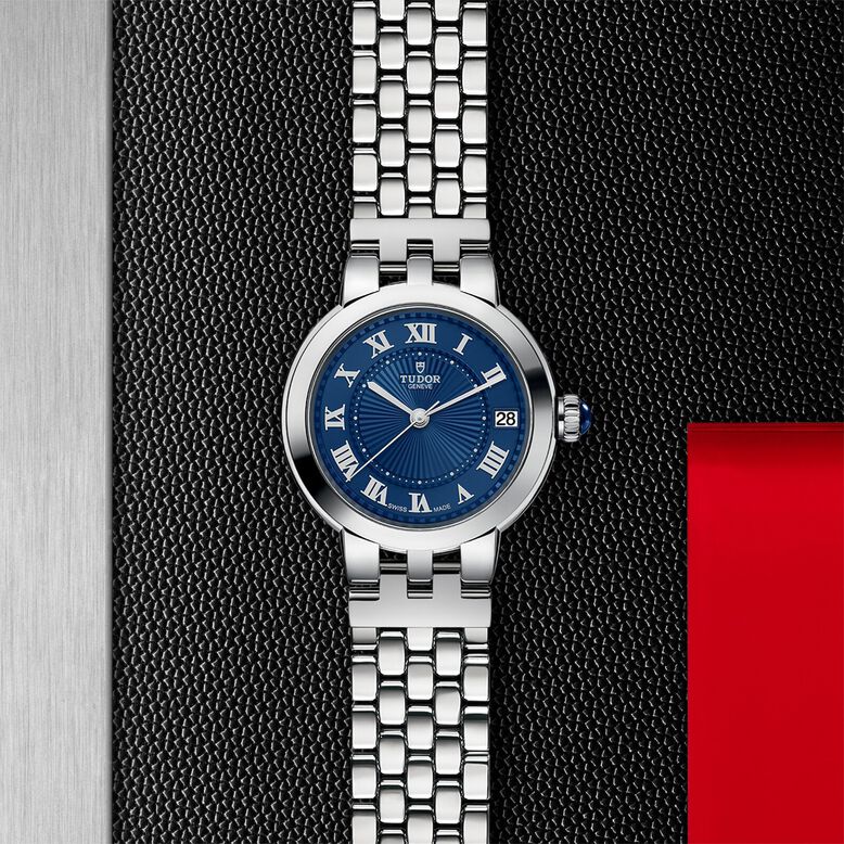 Clair de Rose 34mm steel case blue dial, , hi-res