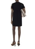 Check Trim Cotton T-shirt Dress, , hi-res