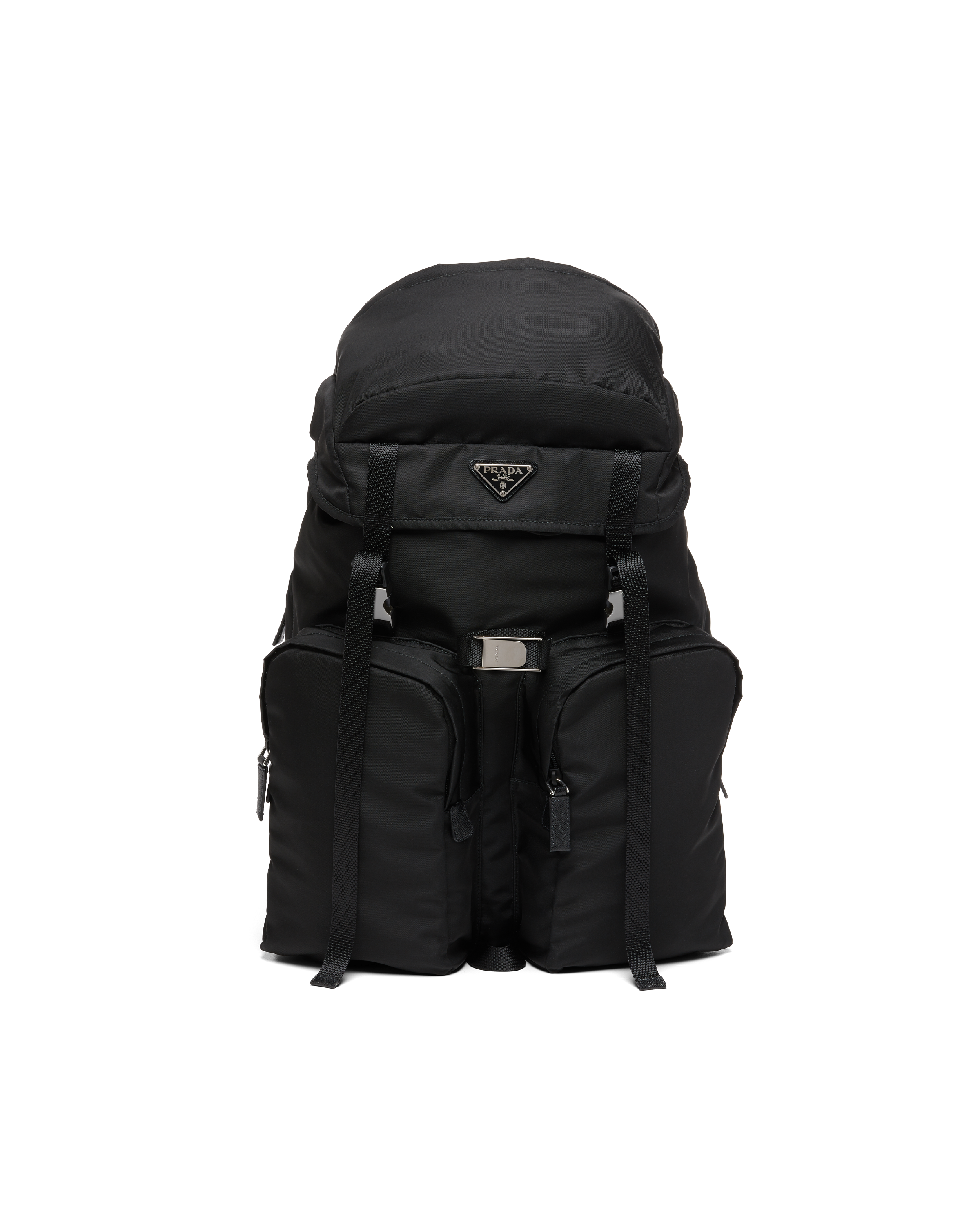 Prada Nylon and Saffiano leather backpack Backpack | Heathrow Boutique