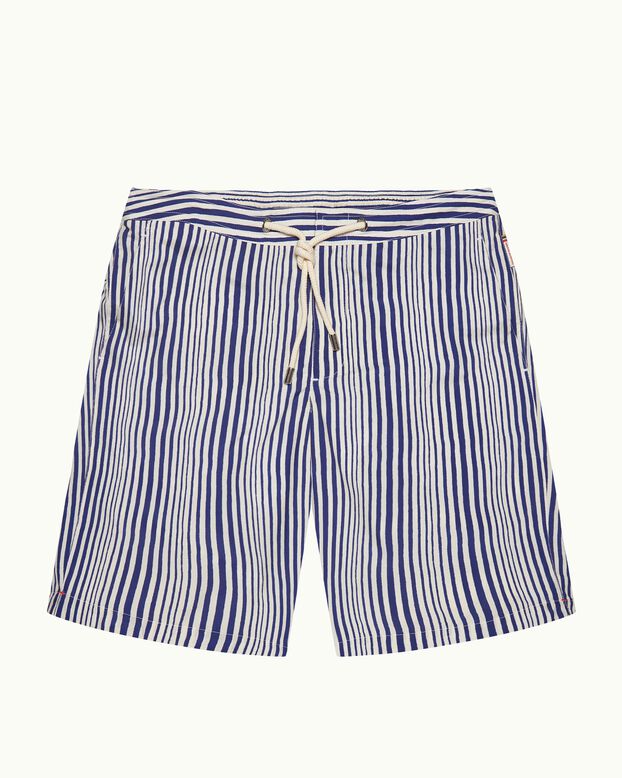 Dane Ii Drawcord Shore Stripe Blue/White, , hi-res