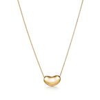 Elsa Peretti® Bean Design pendant in 18k gold. - Size 18 mm