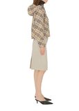 Check Hooded Jacket, , hi-res