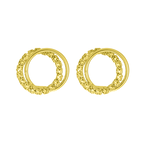 Crystal Link Earring Gold Boxed Set