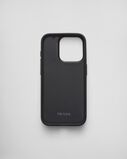 Saffiano leather cover for iPhone 15 Pro, , hi-res