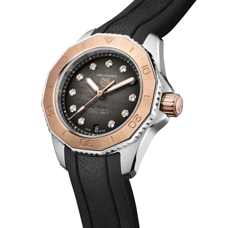 Aquaracer Professional 200 30mm Ladies Watch Black, , hi-res