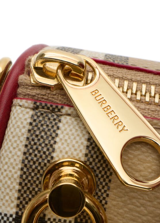 Mini Check Bowling Bag, , hi-res