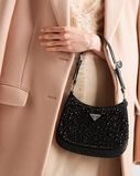 Prada Cleo satin bag with crystals, , hi-res