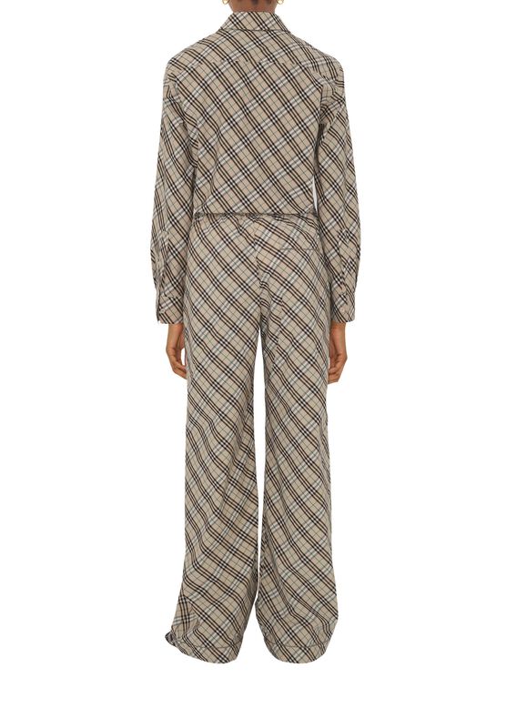 Regular Fit Check Cotton Shirt, , hi-res
