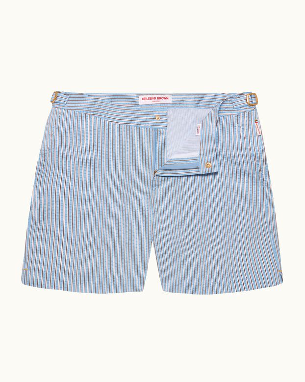 Bulldog Classic Stripe Blue/Damson Stripe, , hi-res