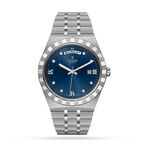 Royal Date Day 41mm, Steel Case, Blue Dial