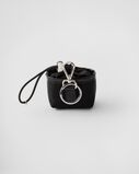 Re-Nylon mini pouch bag charm, , hi-res