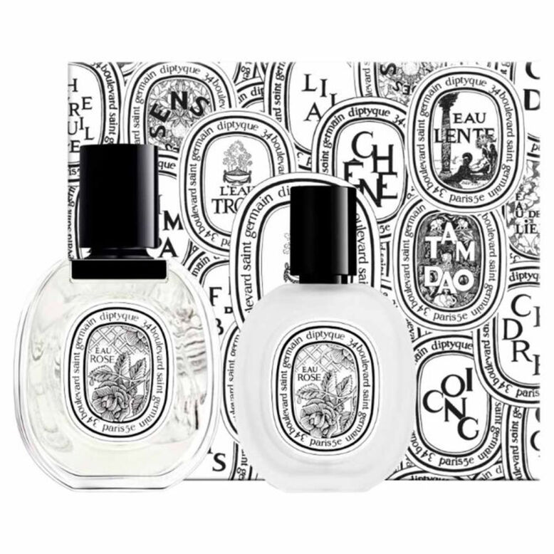 Hair Mist Eau Rose Unisex Gift Set, , hi-res