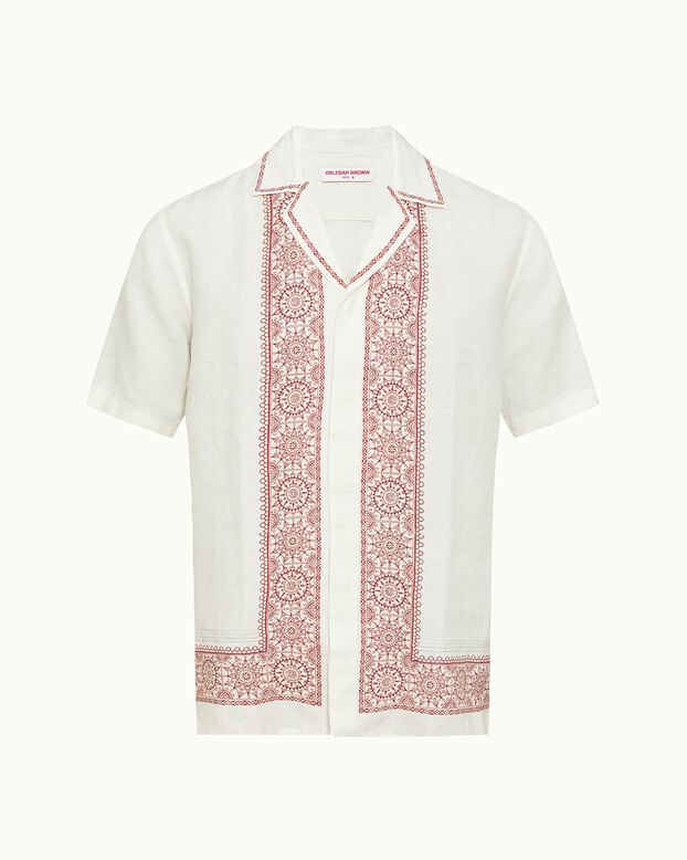 Maitan Linen Alchemy Dark Ruby, , hi-res