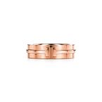 Tiffany T Wide Ring in Rose gold - Size 5