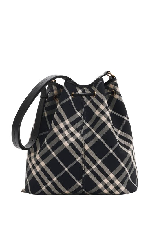 Medium Check Bucket Bag, , hi-res