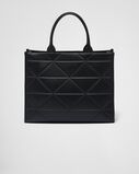 Large leather Prada Symbole bag with topstitching, , hi-res