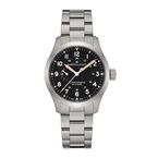 Khaki Field Mechanical Power Reserve 40mm Mens Watch Black