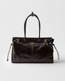 Prada Bonnie large leather handbag, , hi-res