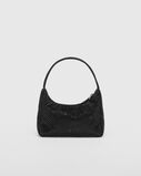 Satin mini-bag with crystals, , hi-res