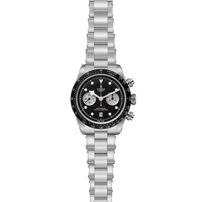 Black Bay Chrono 41mm Steel Case Steel Bracelet, , hi-res