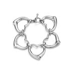Elsa Peretti® Open Heart Bracelet in Sterling Silver