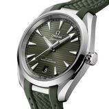 Seamaster Aqua Terra 150M 38mm, Steel on Rubber Strap, , hi-res