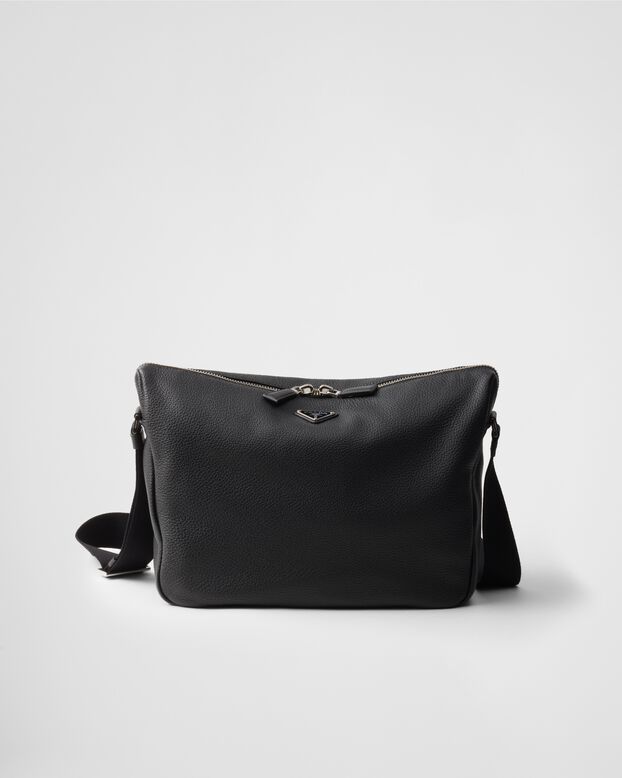 Medium leather shoulder bag, , hi-res