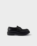 Brushed leather loafers, , hi-res