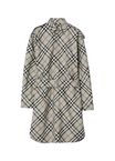 Check Cotton Shirt Dress