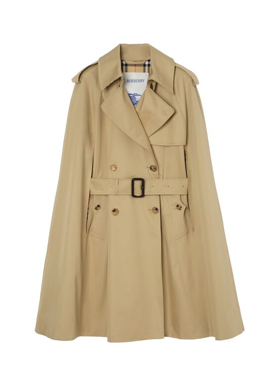 Gabardine Belmont Trench Cape, , hi-res