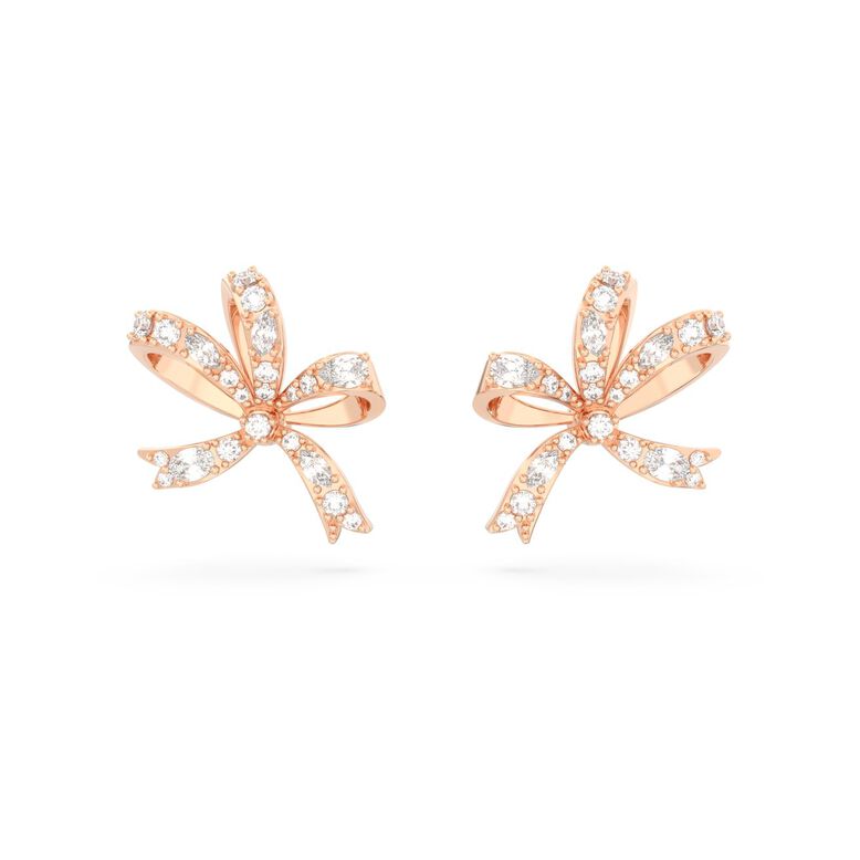 Volta Lady Earrings White - Rose Gold, , hi-res