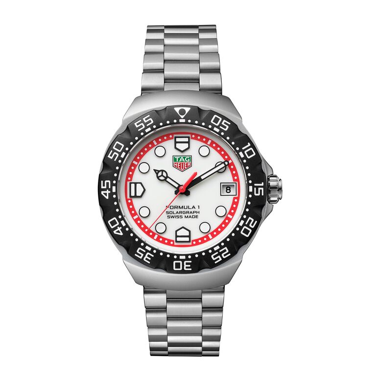 Formula 1 Solargraph 38mm Mens Watch White, , hi-res