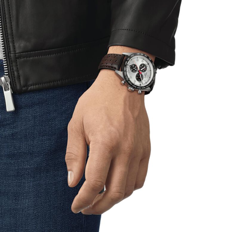T-Sport PRS516 Chronograph 45mm Mens Watch Silver, , hi-res