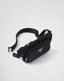 Re-Nylon and Saffiano leather shoulder bag, , hi-res