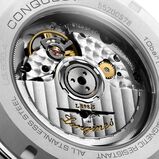 Conquest Chronograph 42mm Mens Watch Silver, , hi-res