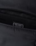 Re-Nylon and Saffiano leather shoulder bag, , hi-res