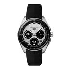 Connected Calibre E5 40mm Unisex Watch Black Rubber Strap